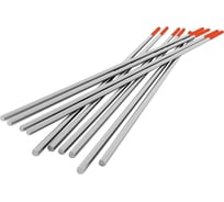 Электроды для сварки вольфрамовые WT-20 4х175 мм, 10 шт GROVERS Y24070062