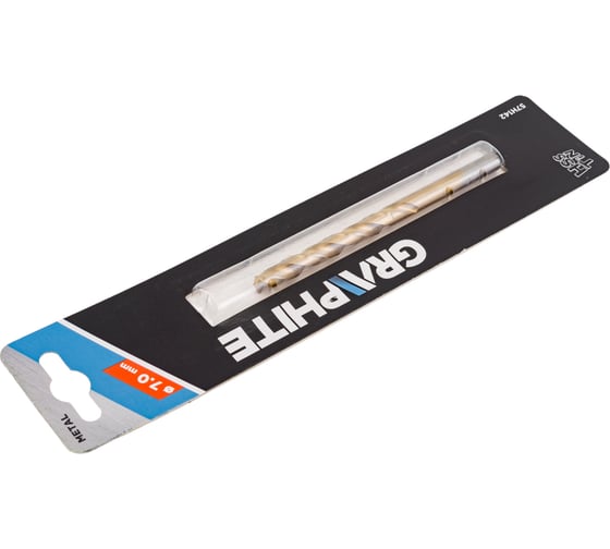 Сверло по металлу 7 мм, HSS-TiN GRAPHITE 57H142
