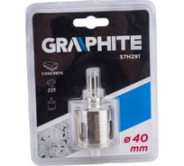 Сверло по керамической плитке 40 мм GRAPHITE 57H291
