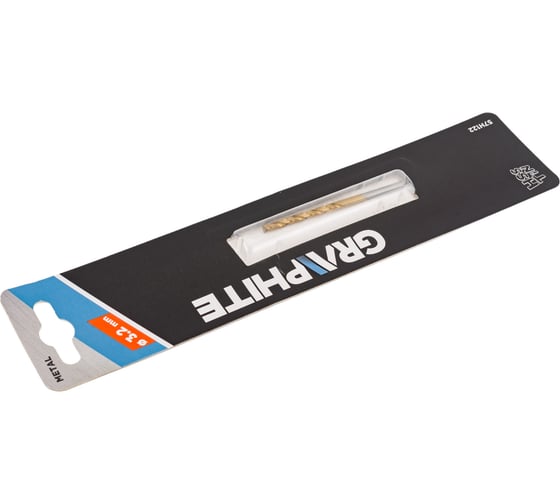 Сверло по металлу 3.2 мм, HSS-TiN GRAPHITE 57H122