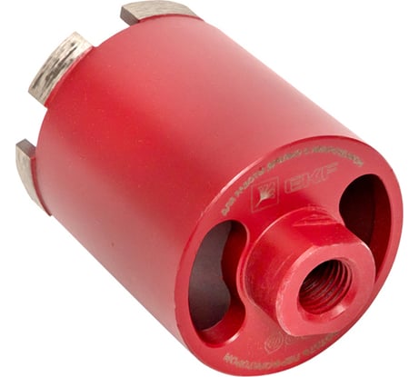 Коронка алмазная (верхнее пылеудаление) DCH-68MHS Micro Hit Laser M16 для дрелей с микроударом EKF dch-68-mhs-m16