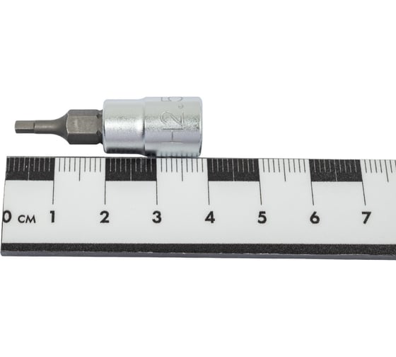 Головка со вставкой Hex 2.5 мм, 1/4"DR IZELTAS 1107061125