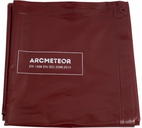 Шторка защитная 2x1.74 м, красная ARCMETEOR ЦУС15271
