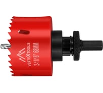Коронка по металлу с переходником 68 мм vertextools 1818-01-68