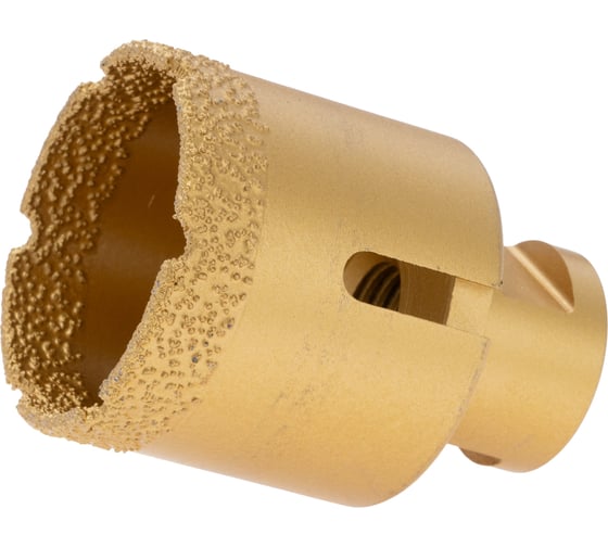 Коронка алмазная универсальная по керамограниту 45 мм, М14, сухой рез для УШМ TORGWIN T706416