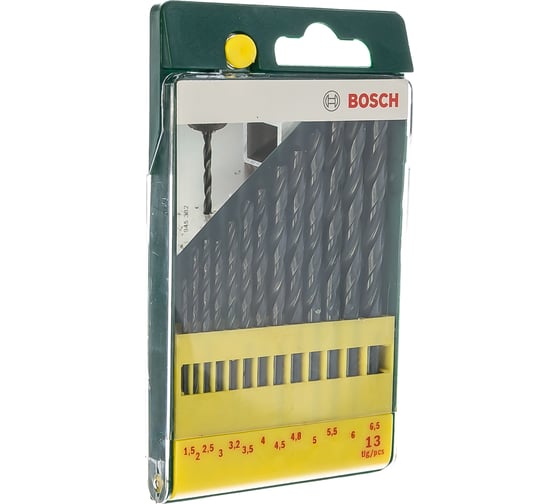 Набор сверл по металлу 13 шт. (D 1,5-6,5 мм) Bosch 2.607.019.441