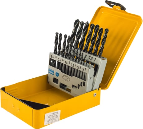 Набор сверл по металлу 19 шт. (1-10мм) DEWALT 5913