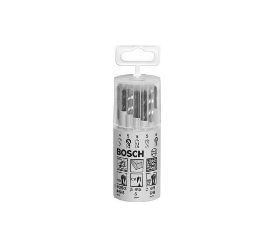 Набор сверл универсальный 13 шт. (металл, камень, дерево D 2-6; 4-8; 4-6 мм ) Bosch 2.607.018.367 1