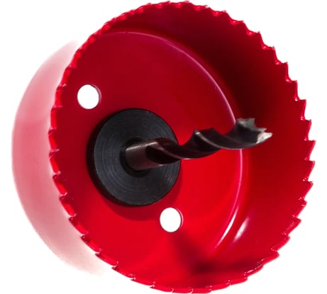 Набор коронок по дереву 9 предметов (7 шт. + 2 адаптера) Энкор 19158