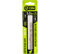 Сверло по металлу HSS TIN 5.5x93 мм, нитридтитановое покрытие On 14-21-055