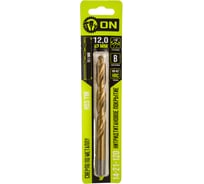 Сверло по металлу HSS TIN 12x151 мм, нитридтитановое покрытие On 14-21-120