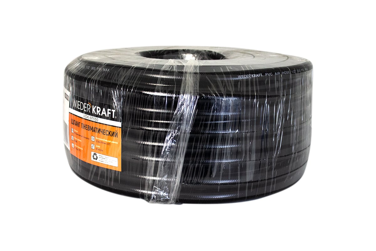 Шланг пневматический армированный 50 м, 12.5x18.8 мм WIEDERKRAFT WDK ...