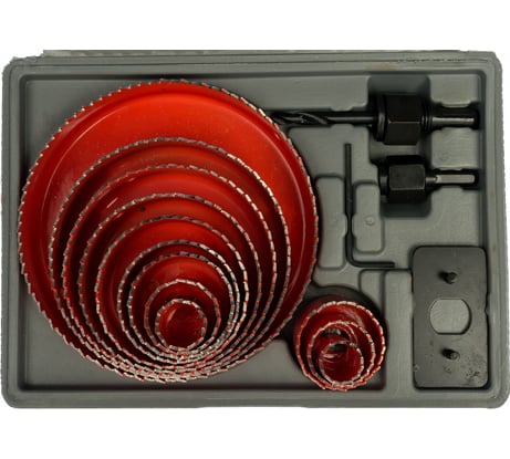 Набор коронок по дереву (16 предметов) Энкор 19154