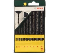 Набор сверл по металлу 10 шт. (1-10 мм) Bosch 2.607.019.442