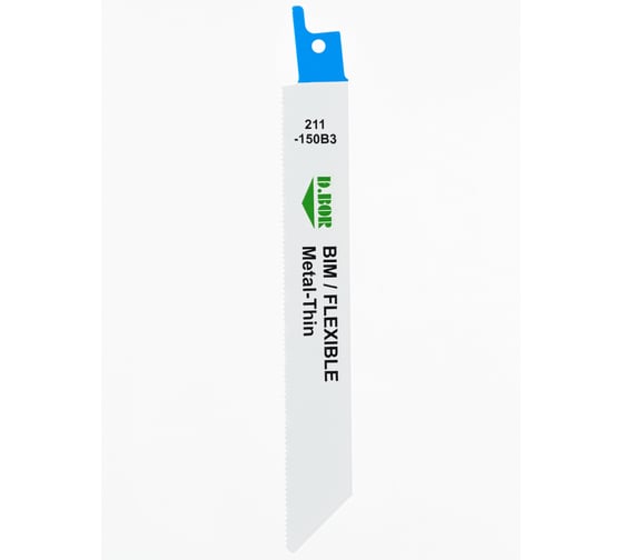 Полотна по металлу 130/150 мм, 1.4 мм, BIM, FLEXIBLE, Metal-Thin, 2 шт D.BOR D-211-150B3-02