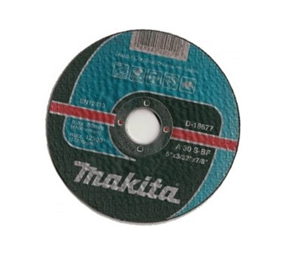 Диск отрезной по нержавеющей стали 115х22 мм Makita P-52255