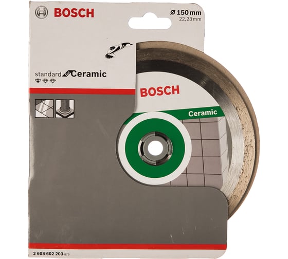Диск алмазный по керамике 150х22 мм Bosch 2.608.602.203