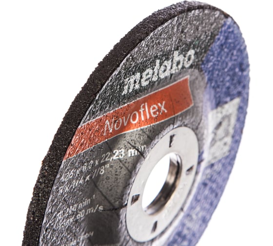 Диск шлифовальный Novoflex по металлу (125x22,2х6 мм) Metabo 616462000