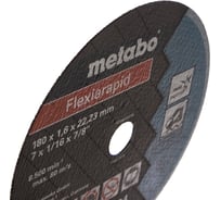Диск отрезной по нержавеющей стали 180x22,2 мм Metabo 616184000