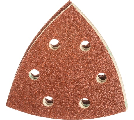 Шлифлист по дереву и металлу 5 шт. 93х93 мм К80 Metabo 624942000