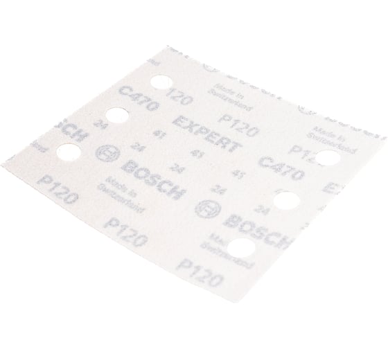 Шлифлист по дереву 10 шт. 115х107 мм К120 Bosch 2.608.607.458