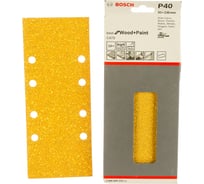 Лист шлифовальный по дереву и краске (10 шт; 93х230 мм; К40) Bosch 2.608.605.225