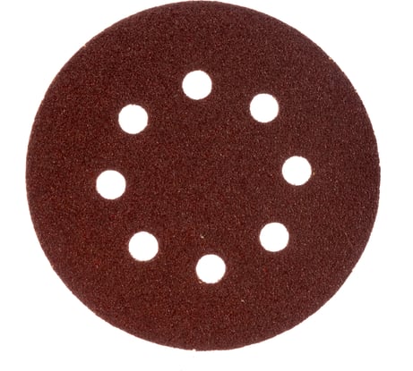 Шлифлист липучка по дереву и металлу 5 шт. 125 мм К40 Энкор 20201