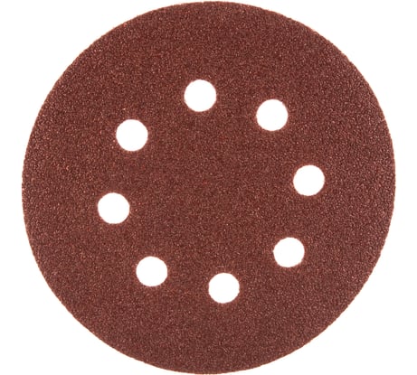 Шлифлист липучка по дереву и металлу 5 шт. 125 мм К60 Энкор 20202