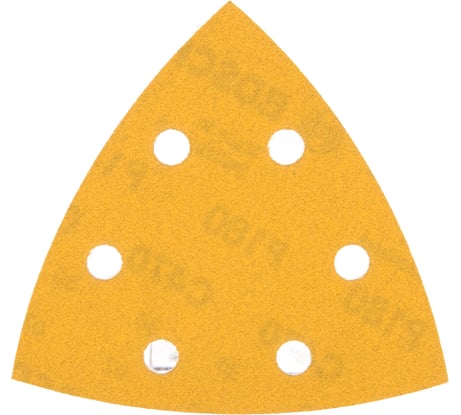 Шлифлист по дереву на липучке 5 шт. 93х93 мм К180 Bosch 2.608.605.153