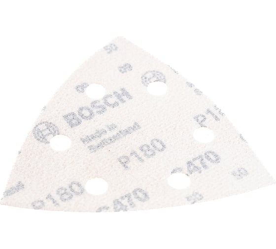 Шлифлист по дереву на липучке 5 шт. 93х93 мм К180 Bosch 2.608.605.153