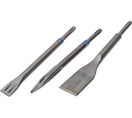 Набор долот SDS-Plus 3 предмета (пика, зубило, лопаточное долото 250 мм) Bosch 2.607.019.159