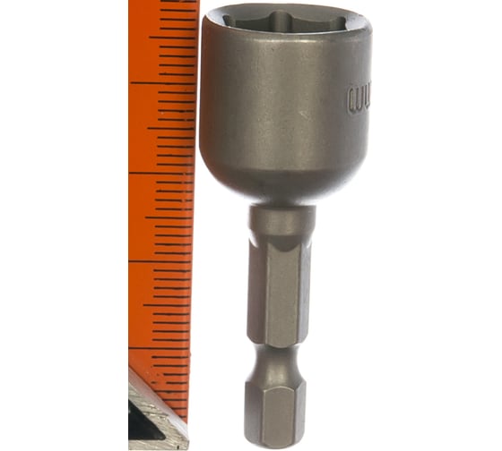 Торцовая головка 1/4" магнитная 13х48 мм Энкор 22819