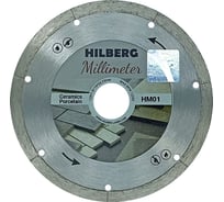 Диск алмазный отрезной Millimeter 125х22.23х1 мм Hilberg HM01 24618327