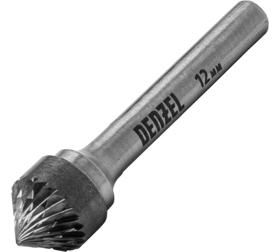 Бор-фреза по металлу твердосплавная зенкер 90 град., тип K, 12 мм Denzel 72058 1