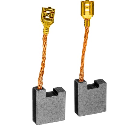 Графитовая щетка ЗУБР пара, 7x18x21 мм N000-019-831