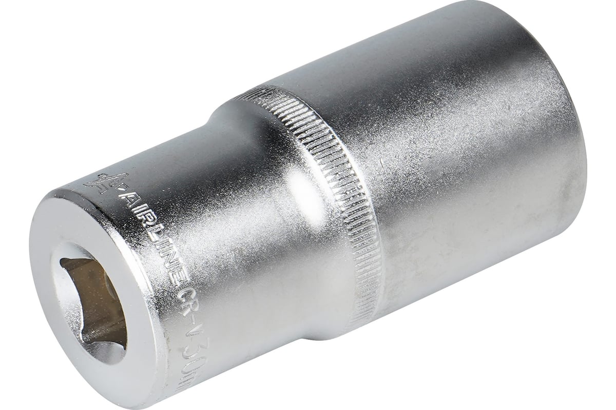 Головка торцевая 1/2" DR шестигранная 30мм глубокая ()