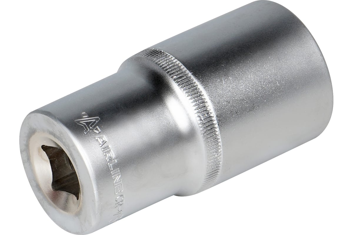 Головка торцевая 1/2" DR 32мм шестигранная глубокая (AIRLINE)