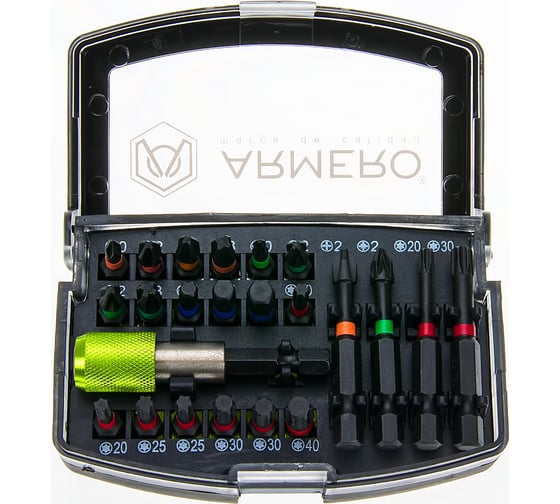 Набор бит A440/023, 23 шт Armero AK40-023