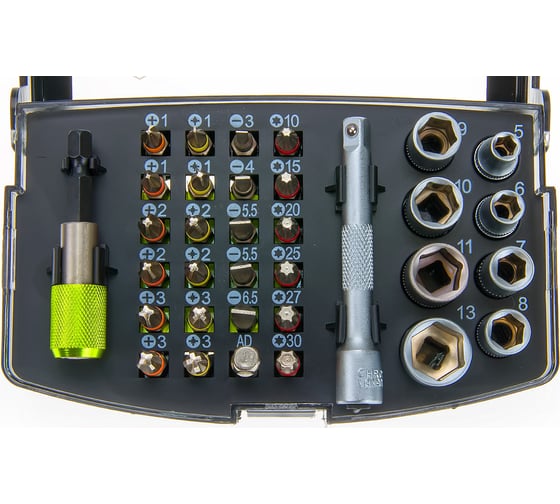 Набор бит и насадок A440/034, 34 шт Armero AK40-034