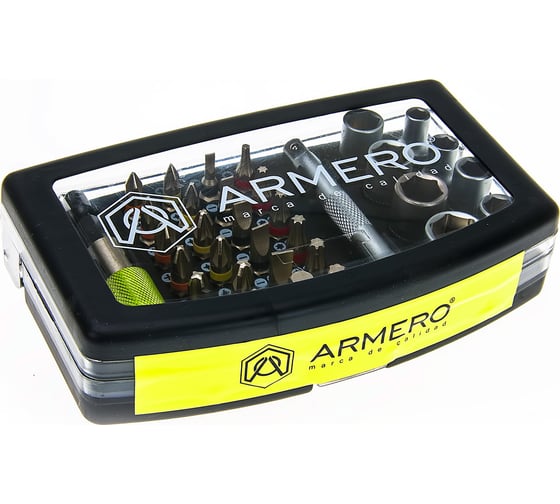 Набор бит и насадок A440/034, 34 шт Armero AK40-034
