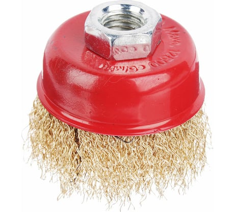 Щетка металлическая 65 мм, М14 (чашка) для УШМ ЕРМАК 656-036