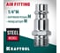 Переходник KRAFTOOL 1/4"M - рапид штуцер 06592-1/4 2