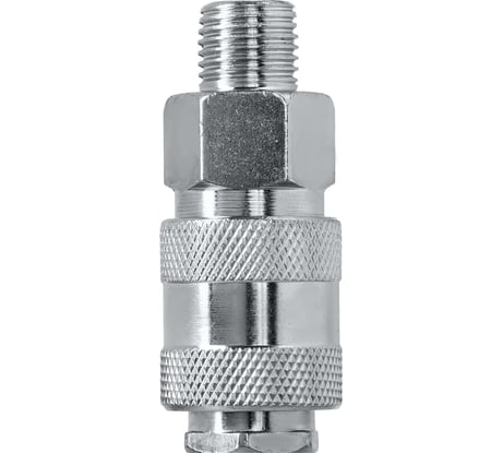 Переходник KRAFTOOL 1/4"M - рапид муфта 06594-1/4