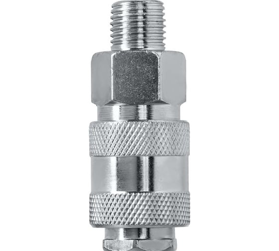 Переходник KRAFTOOL 1/4"M - рапид муфта 06594-1/4