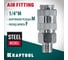 Переходник KRAFTOOL 1/4"M - рапид муфта 06594-1/4 2