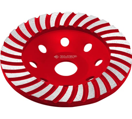 Сегментированная алмазная чашка ЗУБР Турбо 125 мм 33375-125_z01