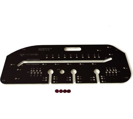 Шаблон для еврозапила столешницы универсальный 200-635 мм BM-027-635