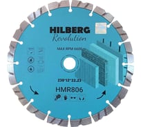 Диск алмазный отрезной Revolution 230х12х22.23 мм Hilberg HMR806 24883311