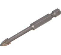 Сверло по кафелю и стеклу PREMIUM 4х75 мм, 4 режущие кромки DRAUMET 9196