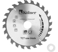 Диск пильный KSD 200х20/30 мм, 24Т Kolner 8100300088